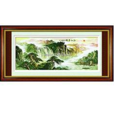 十字绣江山如画最新版——科技与艺术交融的绝美佳作