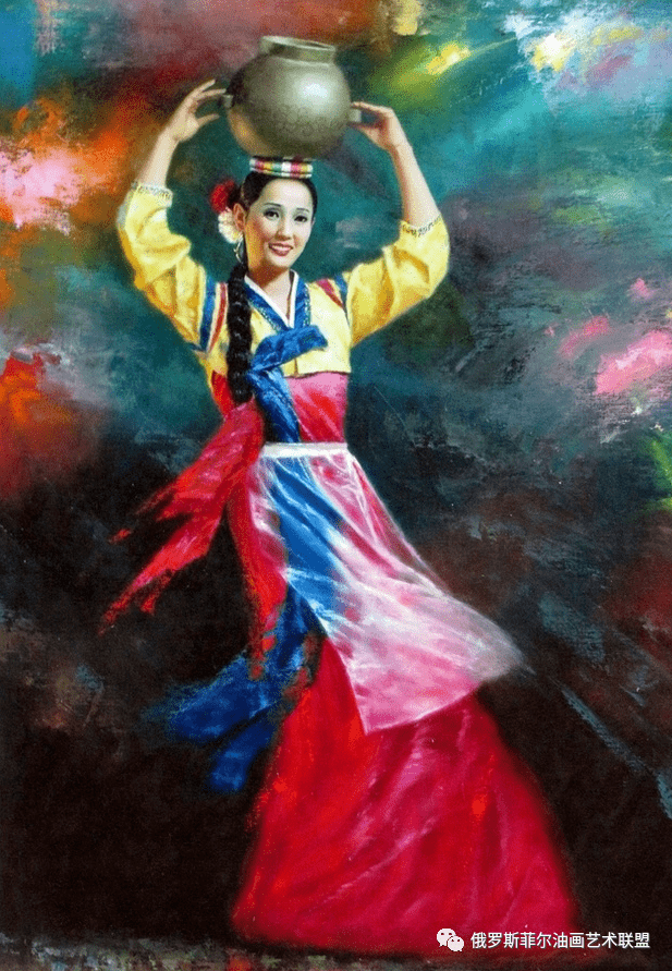 朝鲜最新油画,科技与艺术的绝美融合之作