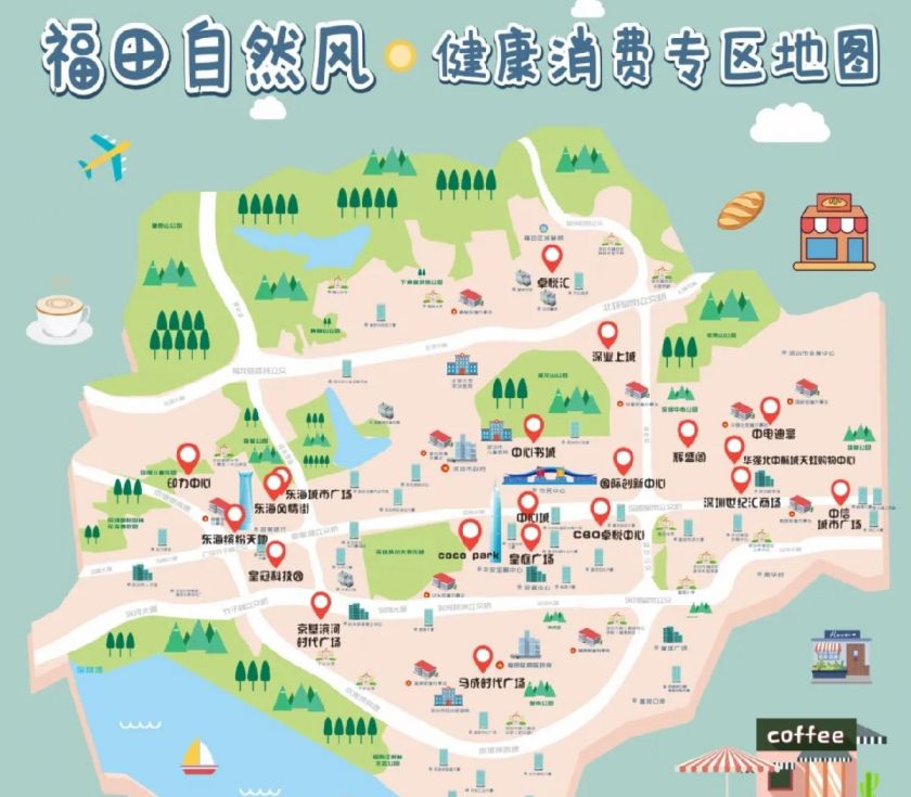汕头最新地图，自然美景轻松探索之旅