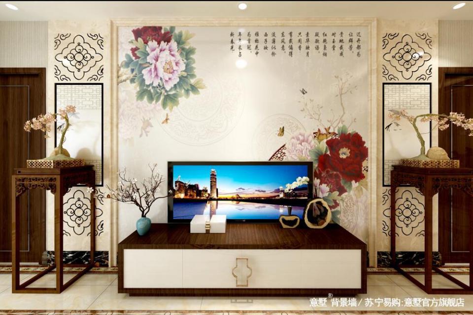 新中式电视背景墙,时尚与传统设计的完美融合创新风潮