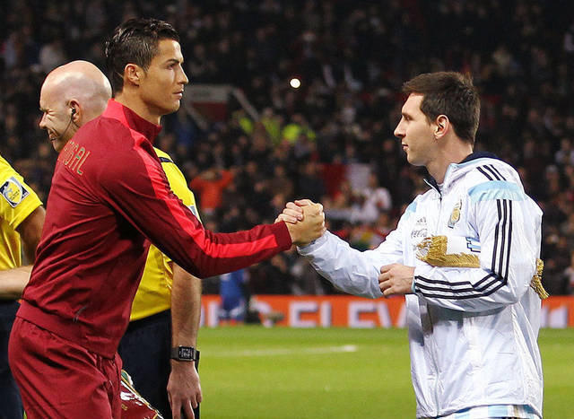 梅西倒钩,足球与友情的完美结合