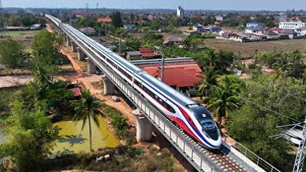 老挝高铁迈向快速发展的交通新时代,最新消息与动态分析