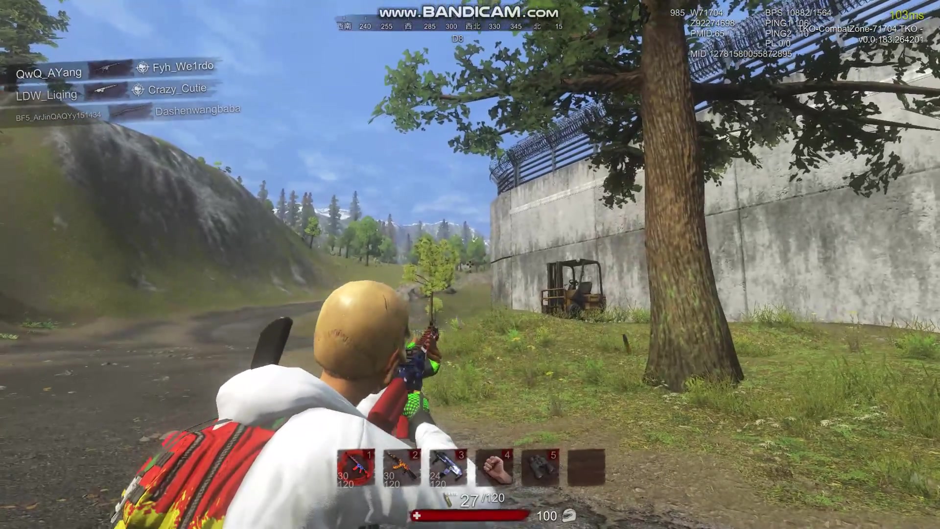 H1Z1最新AR弹道,射击游戏中的温馨日常